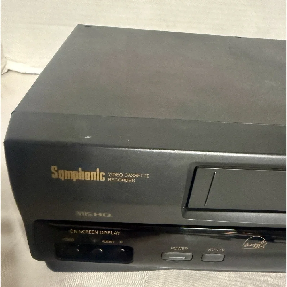 Symphonic VR-69WF VCR VHS Tested Working Video Cassette Movie Player